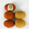 5 Pack Of Bling Bling Yarn Balls -We Are Knitters Sales 05 cinnamon ochre 02
