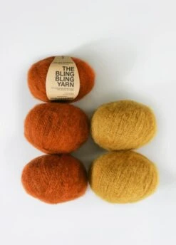 5 Pack Of Bling Bling Yarn Balls
