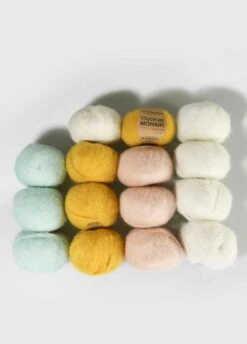 15 Pack Of Touch Me Mohair Yarn Balls