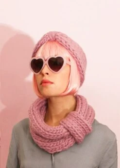 Blueberry Muffin Snood And Headband X @morganemathieu