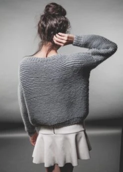 Classic Sweater -We Are Knitters Sales ES kit tejer lana fina jersey classic sweater 5 CLAS