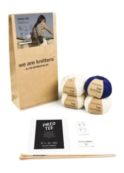 Pireo Tee -We Are Knitters Sales Knitting kit pima cotton pireo tee EN 03