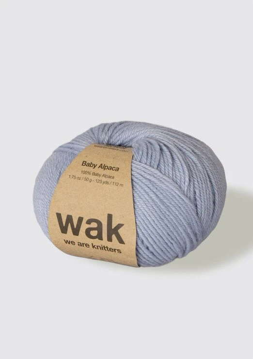 100% Baby Alpaca Dusty Blue 5 100% Baby Alpaca Dusty Blue - Image 3