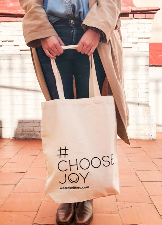 Tote Bag: Choose Joy 4 Tote Bag: Choose Joy - Image 2