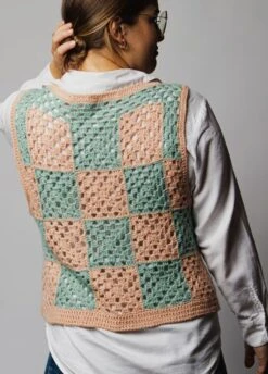 Hot Chocolate Vest -We Are Knitters Sales crochet kit baby alpaca hot chocolate vest en 04