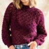 Handmade Sweater -We Are Knitters Sales crochet kit finita merino wool handmade sweater en 01