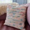Woodfield Throw Pillow X @twoofwands -We Are Knitters Sales crochet kit petite wool woodfield throw pillow en 01