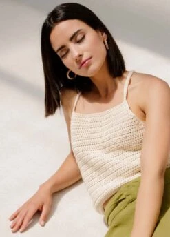 Adagio Top -We Are Knitters Sales crochet kit pima cotton adagio top en 02