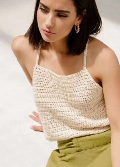 Adagio Top -We Are Knitters Sales crochet kit pima cotton adagio top en 05