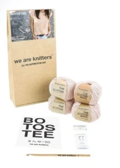 Botos Tee -We Are Knitters Sales crochet kit pima cotton botos tee 03