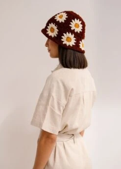 Broadway Hat -We Are Knitters Sales crochet kit pima cotton broadway hat en 05