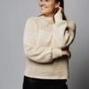 Cappuccino Sweater -We Are Knitters Sales crochet kit pima cotton capuccino sweater en 01