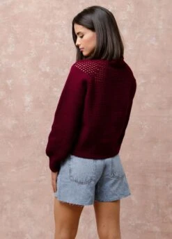 Capuccino Sweater -We Are Knitters Sales crochet kit pima cotton capuccino sweater en 04 1