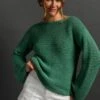 Honolulu Sweater -We Are Knitters Sales crochet kit pima cotton honolulu sweater en 01