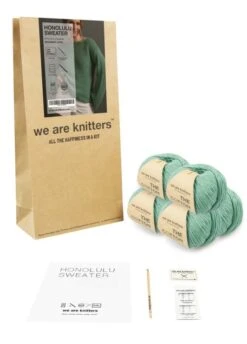 Honolulu Sweater -We Are Knitters Sales crochet kit pima cotton honolulu sweater en 03