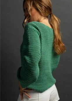 Honolulu Sweater -We Are Knitters Sales crochet kit pima cotton honolulu sweater en 04