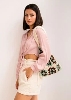 La Rambla Bag -We Are Knitters Sales crochet kit pima cotton la rambla bag en 05