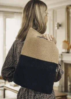 Clutch Baléares By Modes & Travaux -We Are Knitters Sales crochet kit pima cotton purse clutch baleares en 04