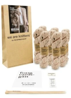 Foam Cardigan -We Are Knitters Sales foam cardigan kit