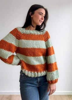 Gilmore Jumper By Ash & Her Knits -We Are Knitters Sales gilmore jumper 3 cinnamon