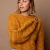 Ginkgo Sweater -We Are Knitters Sales ginkgo sweater ochre