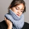 Himba Snood -We Are Knitters Sales himba snood 04 dusty blue