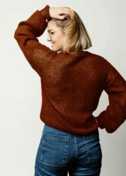 Homelike Sweater -We Are Knitters Sales homelike sweater 3 cinnamon