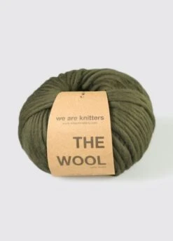 100% Wool Olive