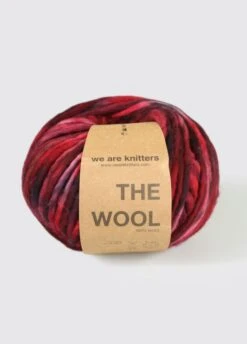 100% Wool Sprinkle Bordeaux