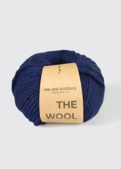 100% Wool Navy Blue