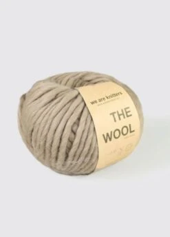 100% Wool Taupe -We Are Knitters Sales img 7579 baja 1