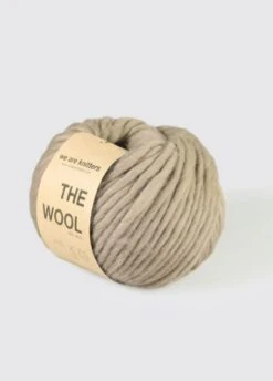 100% Wool Taupe -We Are Knitters Sales img 7580 baja 1
