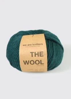 100% Wool Forest Green