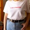 T-Shirt I Am A Knitter -We Are Knitters Sales knitting accessories t shirt cotton organic knitter en 01