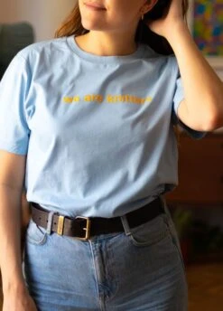 T-Shirt We Are Knitters Blue