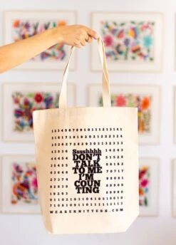 Tote Bag: Counting