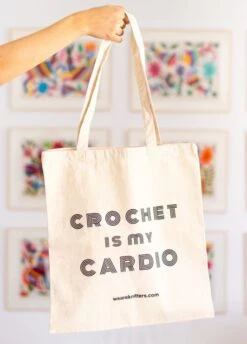 Tote Bag: Crochet Is My Cardio