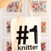 Tote Bag: The One -We Are Knitters Sales knitting accessories tote bag knitter en 01