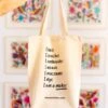 Tote Bag: I Am A Maker 1 Tote Bag: I Am A Maker -We Are Knitters Sales knitting accessories tote bag makers en 01