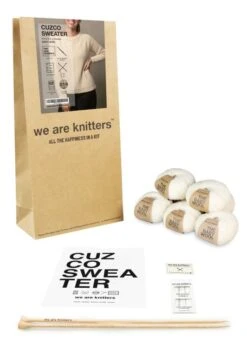 Cuzco Sweater -We Are Knitters Sales knitting kit baby alpaca cuzco sweater en 03