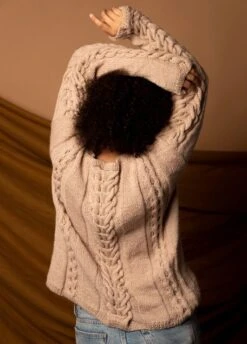 Gesture Sweater -We Are Knitters Sales knitting kit baby alpaca gesture sweater en 04