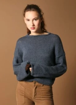 Haptic Sweater -We Are Knitters Sales knitting kit baby alpaca haptic sweater EN 04