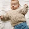 Juniper Sweater By Morgane Mathieu -We Are Knitters Sales knitting kit baby alpaca juniper sweater en 01