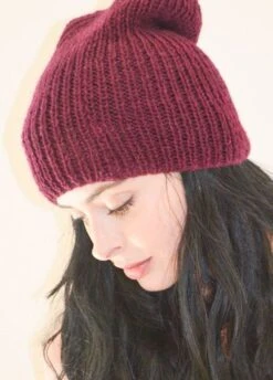 Mama Hat X @therealkrystenritter -We Are Knitters Sales knitting kit baby alpaca krysten ritter mama hat en 02