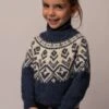 Montagne Sweater Kids -We Are Knitters Sales knitting kit baby alpaca monatge sweater kids en 01