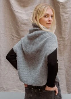 Sne Vest -We Are Knitters Sales knitting kit baby alpaca sne vest en 04