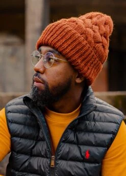 Warm Memories Beanie By OML-LoopnThreads