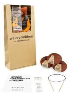Warm Memories Beanie By OML-LoopnThreads -We Are Knitters Sales knitting kit baby alpaca warm memories benaie en 03