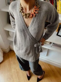 Winnipeg Cardigan -We Are Knitters Sales knitting kit baby alpaca winnipeg cardigan en2 02