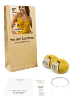 Anise Top -We Are Knitters Sales knitting kit bamboo anise top en 03
